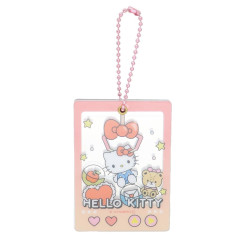 Japan Sanrio Slide Mirror Acrylic Keychain - Hello Kitty / Crane Game