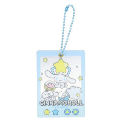 Japan Sanrio Slide Mirror Acrylic Keychain - Cinnamoroll / Crane Game