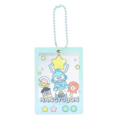 Japan Sanrio Slide Mirror Acrylic Keychain - Hangyodon / Crane Game