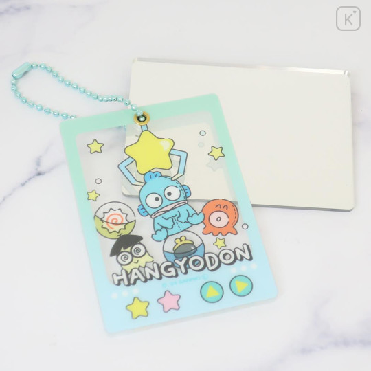 Japan Sanrio Slide Mirror Acrylic Keychain - Hangyodon / Crane Game - 3