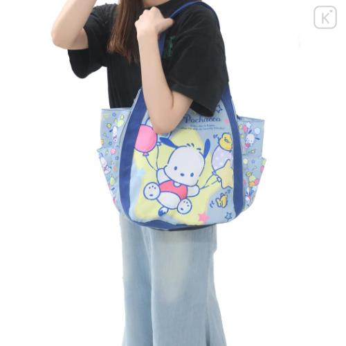 Japan Sanrio Balloon Tote Bag - Pochacco / Party - 4