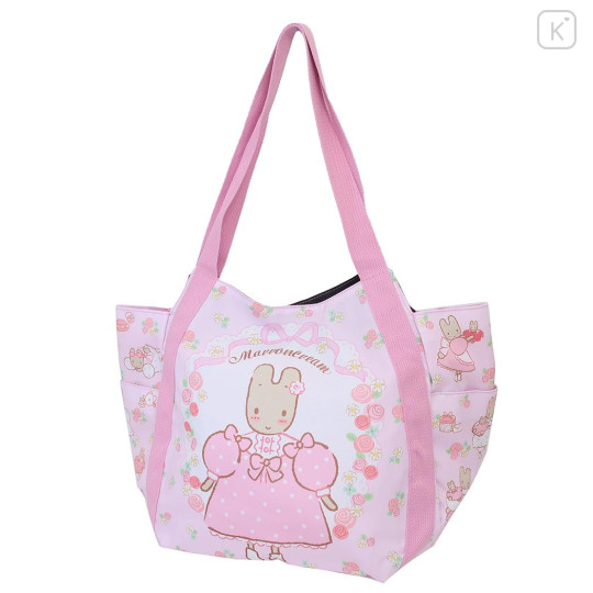 Japan Sanrio Balloon Tote Bag - Marroncream - 1