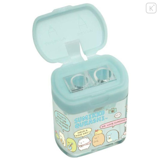 Japan San-X Pencil Sharpener - Sumikko Gurashi / Happy School - 2