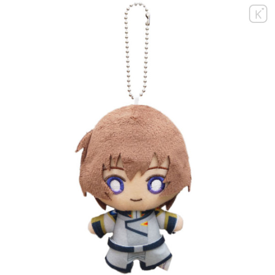 Japan Mobile Suit Gundam Seed Freedom Ball Chain Mascot Felt Plush - Kira Yamato - 1