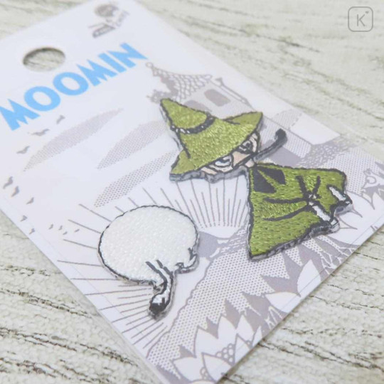 Japan Moomin Embroidery Iron-on Applique Patch - Snufkin & Moomintroll's Butt - 2