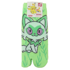 Japan Pokemon Women's Tabi Socks - Sprigatito