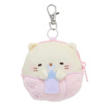 Japan San-X Mascot Mini Pouch - Sumikko Gurashi / Baby Neko - 1