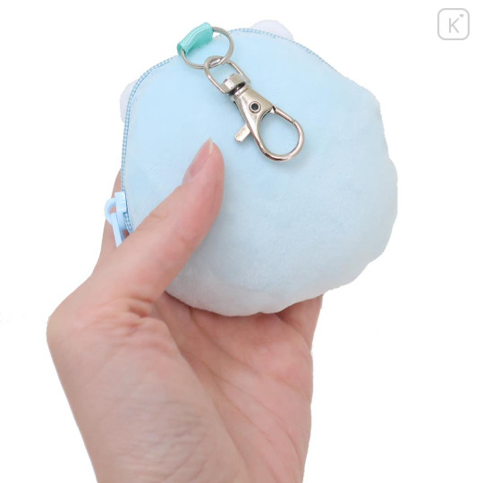 Japan San-X Mascot Mini Pouch - Sumikko Gurashi / Baby Shirokuma - 2