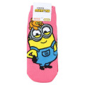 Japan Minions Socks - Bob & Bear Tim / Pink - 1