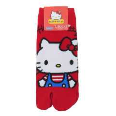 Japan Sanrio Women's Tabi Socks - Hello Kitty / Red