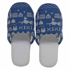 Japan Ghibli Room Slippers - Kiki's Delivery Service / Navy