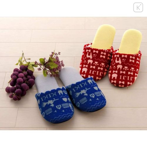 Japan Ghibli Room Slippers - Kiki's Delivery Service / Navy - 4