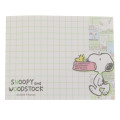 Japan Peanuts Mini Notepad - Snoopy & Woodstock Comic - 3