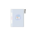 Japan Hamtaro 5 Pockets A4 Clear File - Friends / White - 2