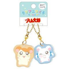 Japan Hamtaro Acrylic Keychain - Hamtaro & Bijou