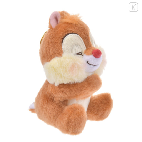 Japan Disney Store Fluffy Plush Keychain - Dale / Cutesy Act Gyutto Cute - 3