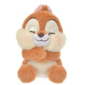 Japan Disney Store Fluffy Plush Keychain - Chip : Cutesy Act Gyutto Cute - 1