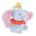 Japan Disney Store Fluffy Plush Keychain - Dumbo / Cutesy Act Gyutto Cute - 3