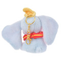 Japan Disney Store Fluffy Plush Keychain - Dumbo / Cutesy Act Gyutto Cute - 4