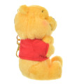 Japan Disney Store Fluffy Plush Keychain - Pooh : Cutesy Act Gyutto Cute - 3