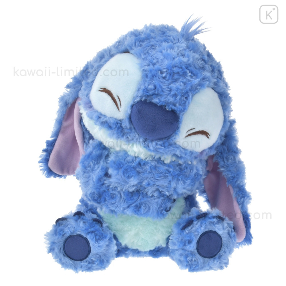 Japan Disney Store Fluffy Plush Toy - Stitch / Cutesy Act Gyutto Cute ...