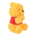 Japan Disney Store Fluffy Plush Toy - Pooh : Cutesy Act Gyutto Cute - 3