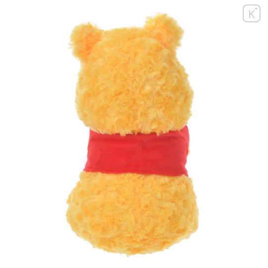 Japan Disney Store Fluffy Plush Toy - Pooh : Cutesy Act Gyutto Cute - 4