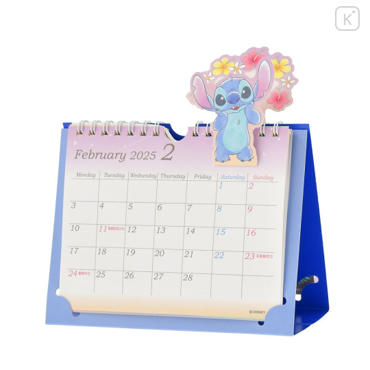 Japan Disney Store Desk Calendar - Stitch : 2025 - 2