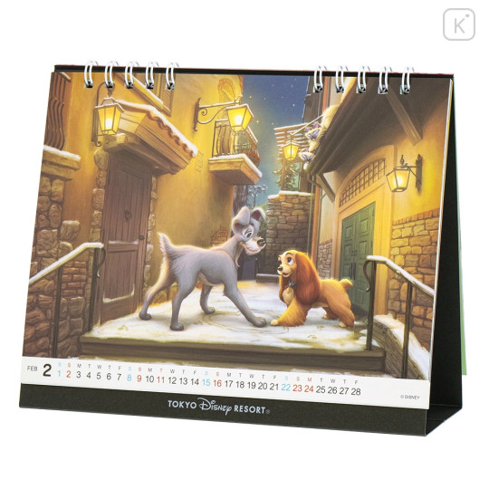 Japan Tokyo Disney Resort Desk Calendar - Movie Scene : 2025 - 2