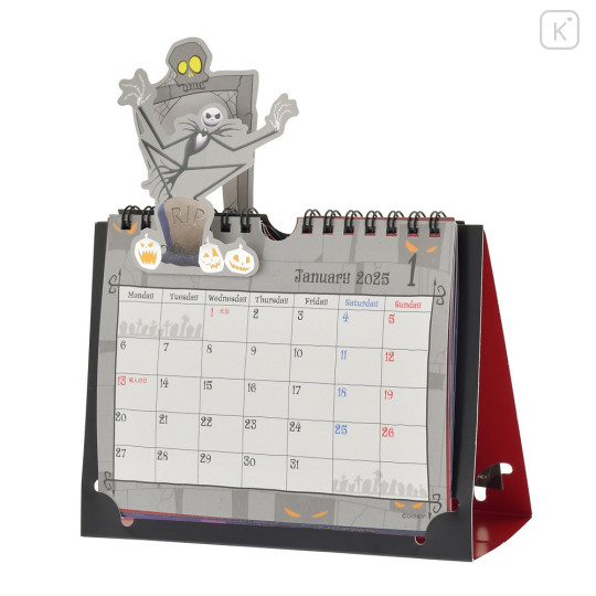 Japan Disney Store Desk Calendar - Tim Burton's The Nightmare Before Christmas / 2025 - 2