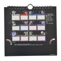 Japan Disney Store Desk Calendar - Tim Burton's The Nightmare Before Christmas / 2025 - 7