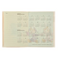 Japan Disney Store B6 Planner Monthly Schedule Book - Chip & Dale : 2025 - 6