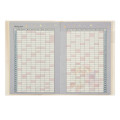 Japan Disney Store B6 Planner Monthly Schedule Book - Chip & Dale : 2025 - 7