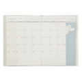 Japan Disney Store B6 Planner Monthly Schedule Book - Baymax : 2025 - 8