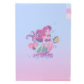 Japan Disney 3 Pockets A4 Index File - Ariel / Smile Japan Girl Comic - 1