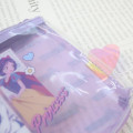 Japan Disney Flat Clear Pouch - Princesses / Smile Japan Girl Comic - 4