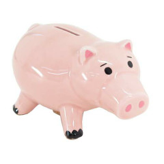 Japan Disney Ceramic Piggy Bank - Toy Story / Hamm