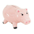 Japan Disney Ceramic Piggy Bank - Toy Story / Hamm - 1