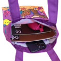 Japan Disney Mini Tote Bag - Ariel / Purple - 3