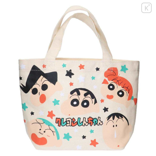 Japan Crayon Shinchan Mini Tote Bag - Classmates - 1