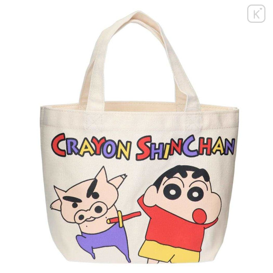 Japan Crayon Shinchan Mini Tote Bag - Pig - 1