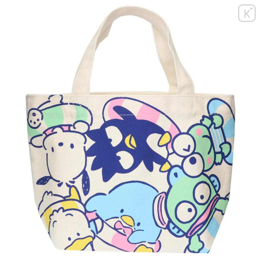 Japan Sanrio Canvas Mini Tote Bag - Hapidanbui Boys - 1