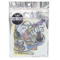 Japan Peanuts Big Vinyl Sticker - Snoopy / Kids