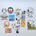 Japan Peanuts Big Vinyl Sticker - Snoopy / Kids - 2