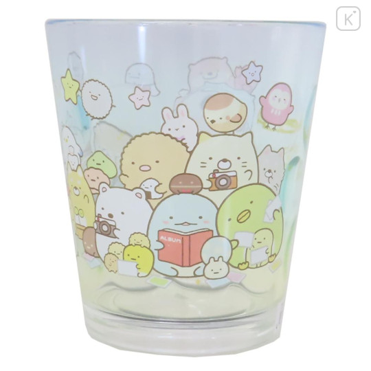 Japan San-X Acrylic Tumbler - Sumikko Gurashi / Reading - 1