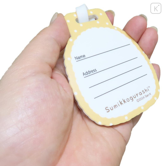 Japan San-X Luggage Tag - Sumikko Gurashi / Tonkatsu Fried Pork - 2