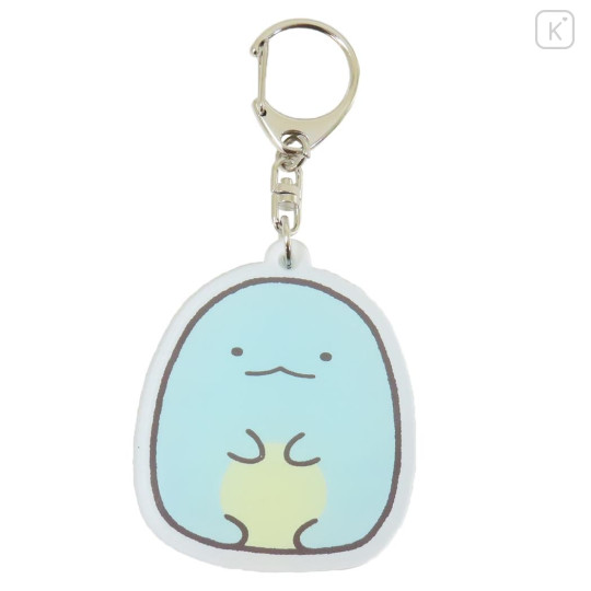 Japan San-X Acrylic Name Tag Keychain - Sumikko Gurashi / Tokage - 1