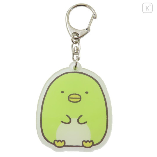 Japan San-X Acrylic Name Tag Keychain - Sumikko Gurashi / Penguin? - 1