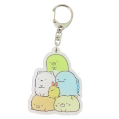 Japan San-X Acrylic Name Tag Keychain - Sumikko Gurashi