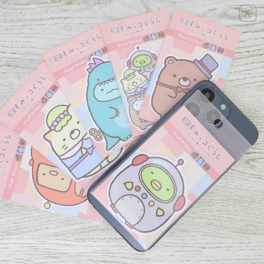 Japan San-X Vinyl Sticker - Toy / Sumikko Gurashi Movie The Mysterious Child of the Makeshift Factory - 2